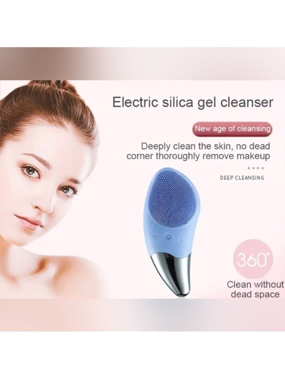 Electric Silicone face brush/cleanser
